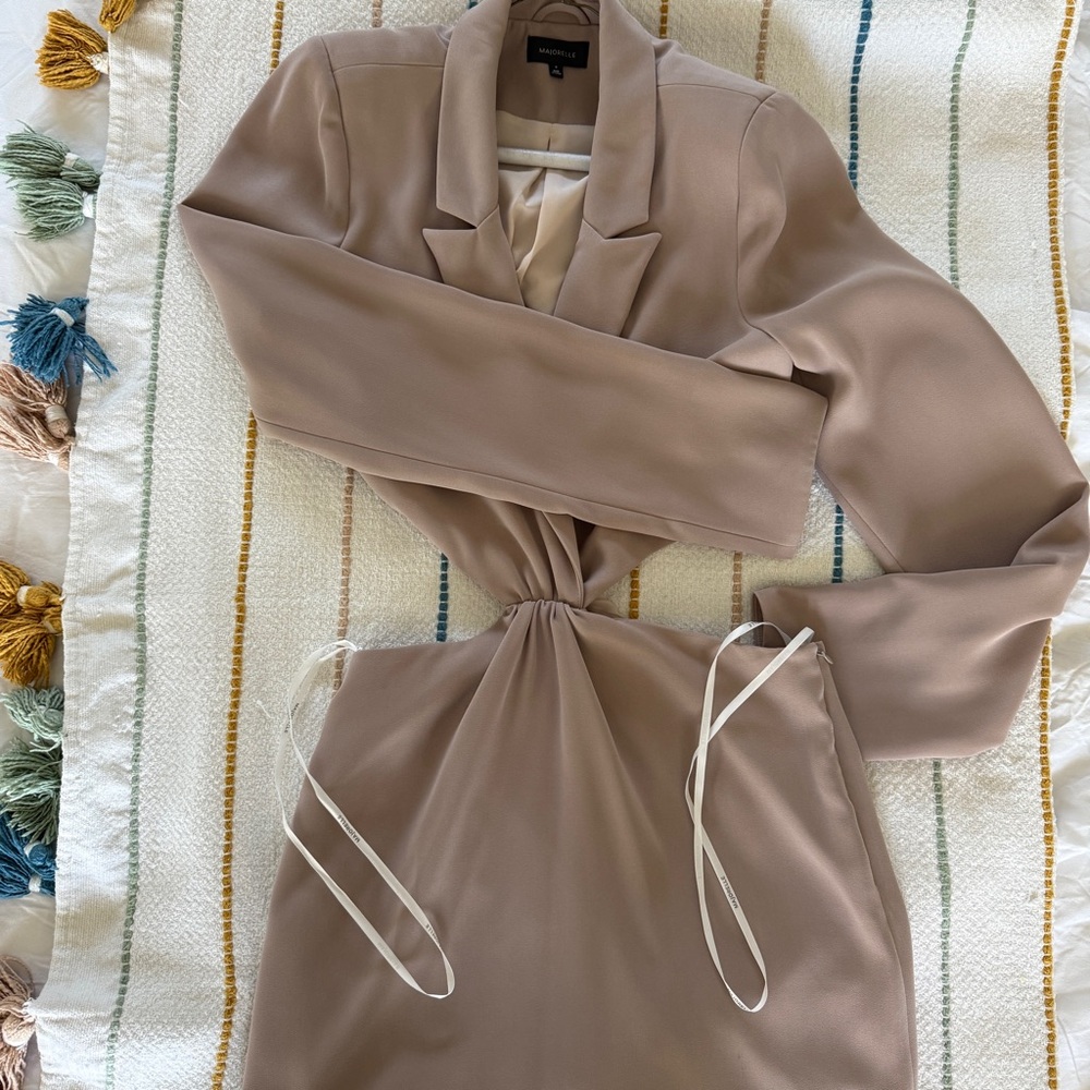Revolve Beige Blazer Dress Majorelle - Picture 9 of 9
